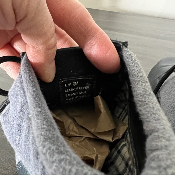 SPORTO Women’s 6M Navy Ankle Boot Lace Up. Round Toe. Downtown Abby - Picture 6 of 7